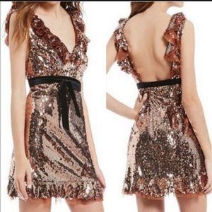 NWT Free People Sequin Tribeca Dress Size
